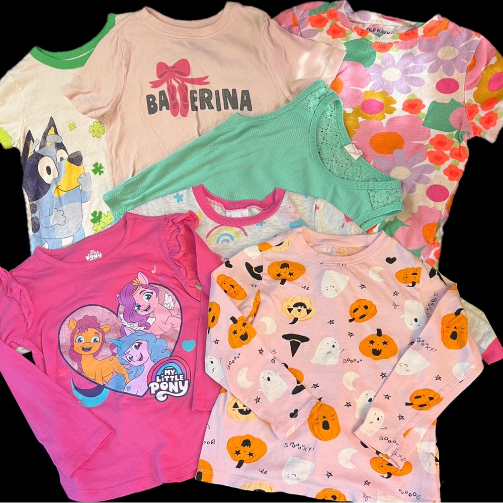 Colorful Kids Shirt Bundle
